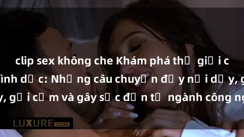 clip sex không che Khám phá thế giới của phim sex nô lệ tình dục: Những câu chuyện đầy nổi dậy, gợi cảm và gây sốc đến từ ngành công nghiệp giải trí đen tối